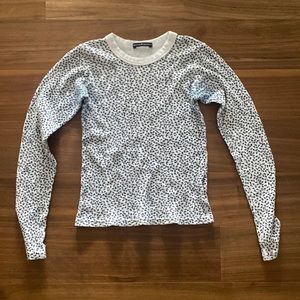 Brandy Thermal Floral Top